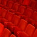 Rows of empty theatre seats